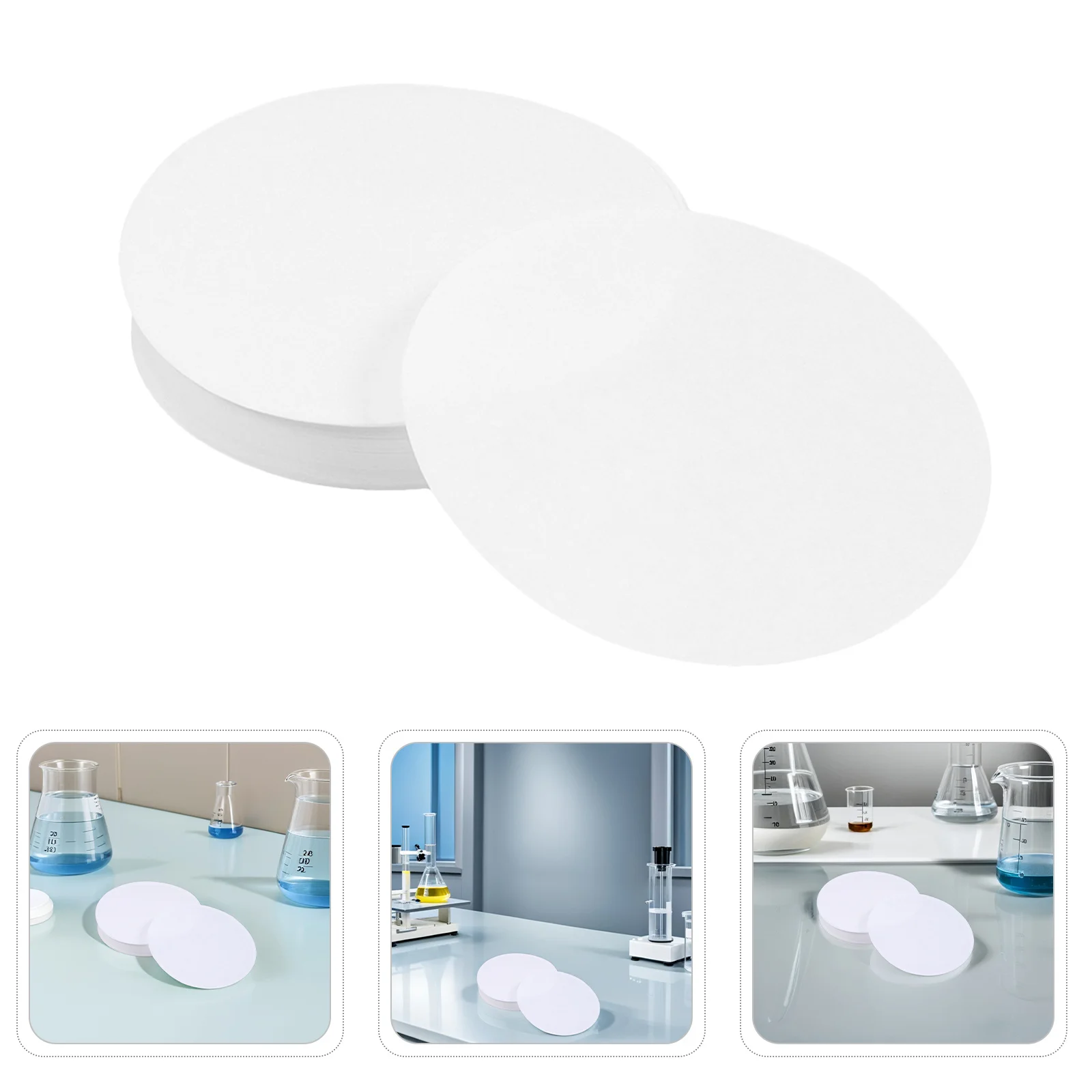 100pcs Medium Speed Qualitative Filter Paper 15Cm Diameter High Filtration Efficiency For Chemistry Experiments Lab Research
100pcs Medium Speed Qualitative Filter Paper 15Cm Diameter High Filtration Efficiency For Chemistry Experiments Lab Research