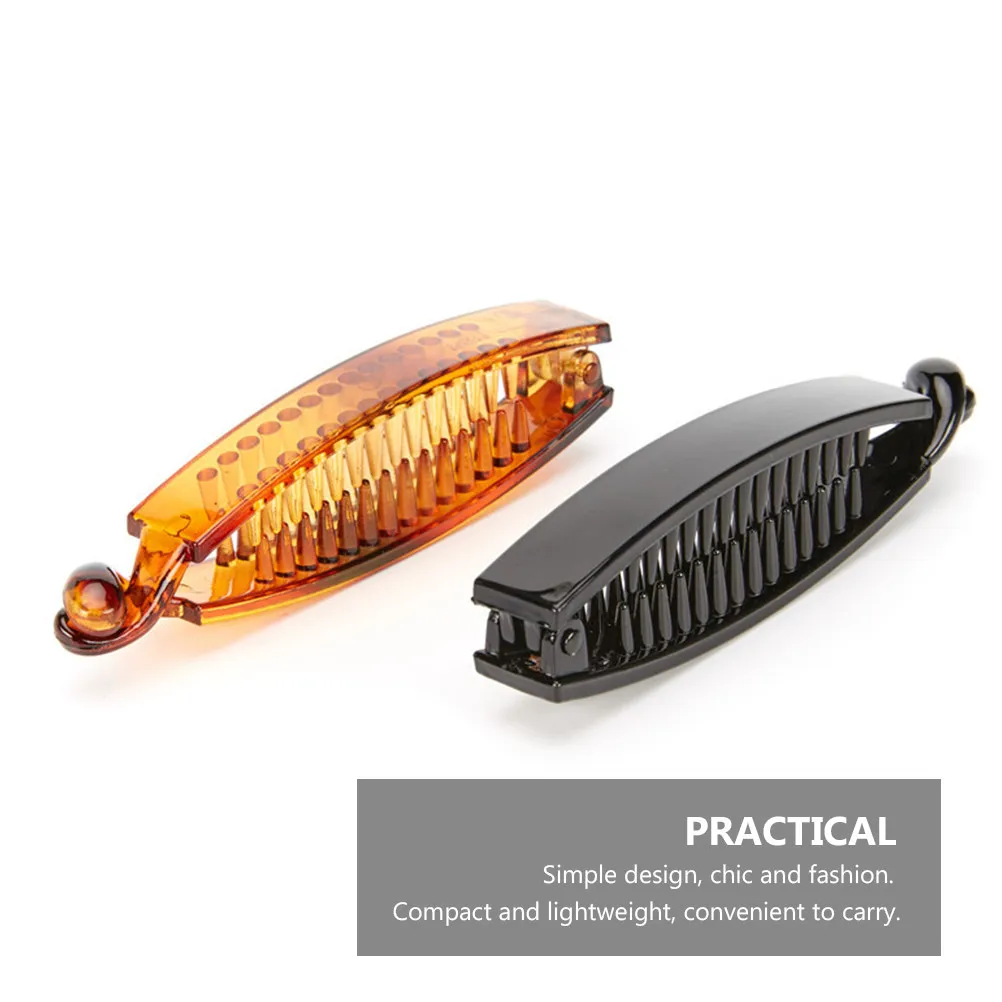 Banana Clip Anti-slip Clip Horsetail Vertical Clip Non-slip Hair Clip Women Headdress
Banana Clip Anti-slip Clip Horsetail Vertical Clip Non-slip Hair Clip Women Headdress