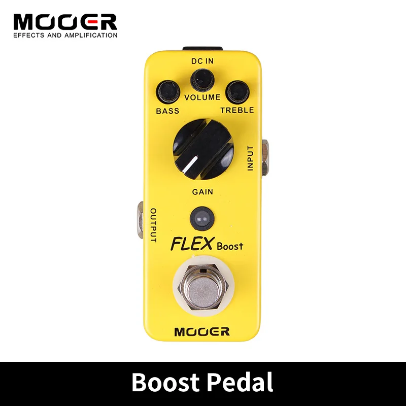 Mooer-Flex Boost, гитарный эффект, педаль с чрезвычайно широким диапазоном усиления, педаль с эффектами перегрузки, аксессуары для гитары
Mooer-Flex Boost, гитарный эффект, педаль с чрезвычайно широким диапазоном усиления, педаль с эффектами перегрузки, аксессуары для гитары