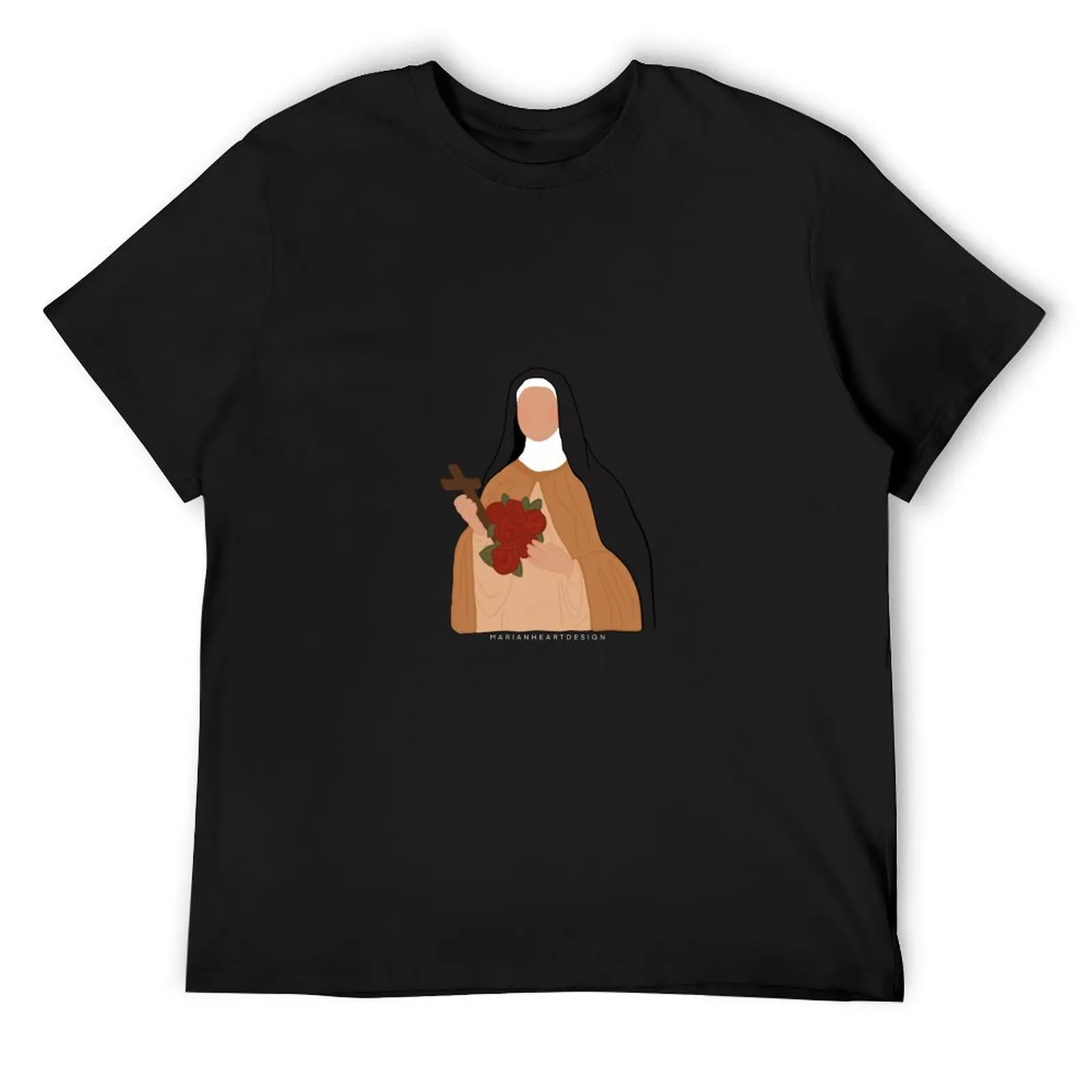 The Little Flower - St. Therese de Lisieux T-Shirt sports fans kawaii clothes graphics tee shirts for men
The Little Flower - St. Therese de Lisieux T-Shirt sports fans kawaii clothes graphics tee shirts for men