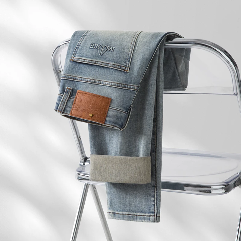 European Style 2026 Spring Summer New Fashion Slim Fit Stretch Denim Jeans for Men High Quality Soft Light Blue Washed Pants
European Style 2026 Spring Summer New Fashion Slim Fit Stretch Denim Jeans for Men High Quality Soft Light Blue Washed Pants