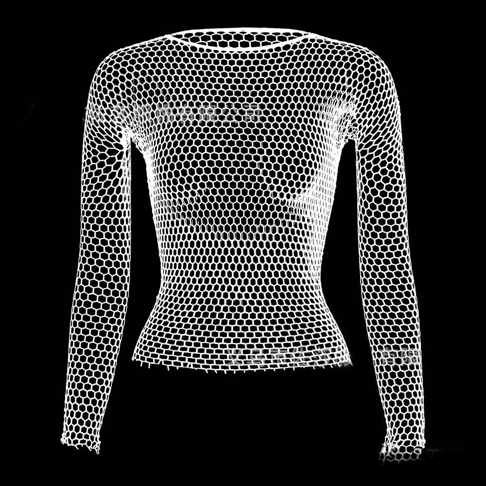 Party Fashion Hollow Out Basic T Shirts Mens Sexy Hollow Out See Through Mesh T-shirt Men Spring Vintage Slim Fit Elastic Tees
Party Fashion Hollow Out Basic T Shirts Mens Sexy Hollow Out See Through Mesh T-shirt Men Spring Vintage Slim Fit Elastic Tees