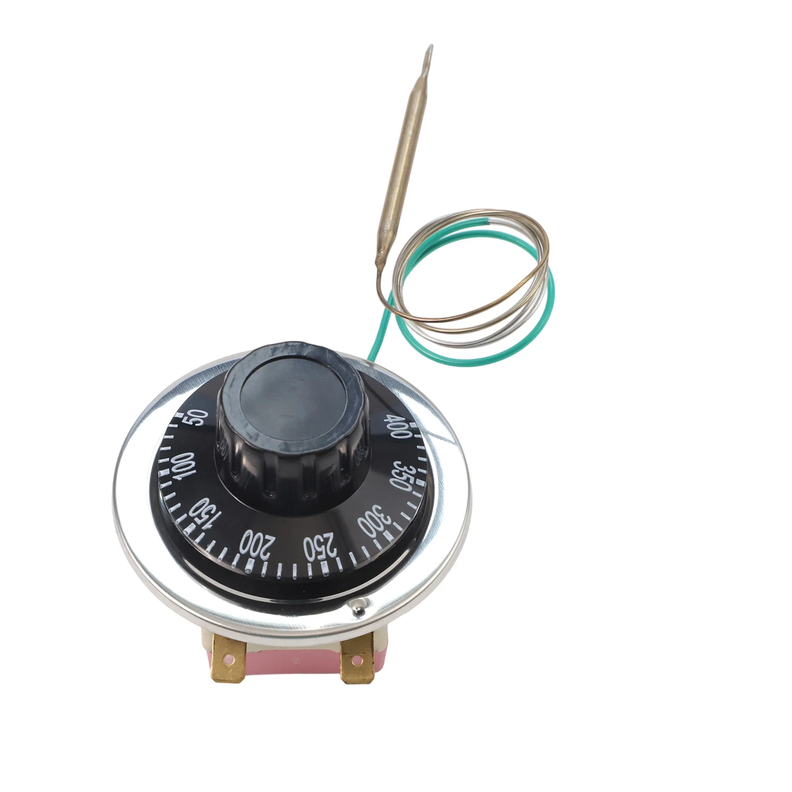 Electric ==Oven ==Thermostat =Adjustable Temperature Controller Switch 50-400℃ 2 Pin Wear-resistant Home Improvement Tool Parts
Electric ==Oven ==Thermostat =Adjustable Temperature Controller Switch 50-400℃ 2 Pin Wear-resistant Home Improvement Tool Parts