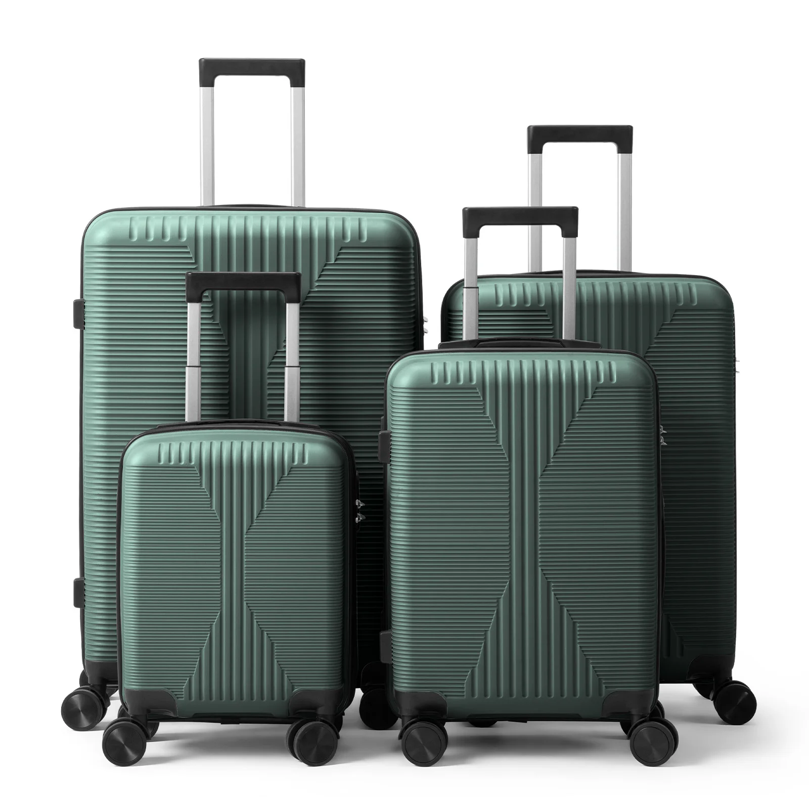 Чемодан на колесиках 4-в-1 из полипропилена без замка TSA, 16/20/24/28 дюймов, разноцветный
Чемодан на колесиках 4-в-1 из полипропилена без замка TSA, 16/20/24/28 дюймов, разноцветный