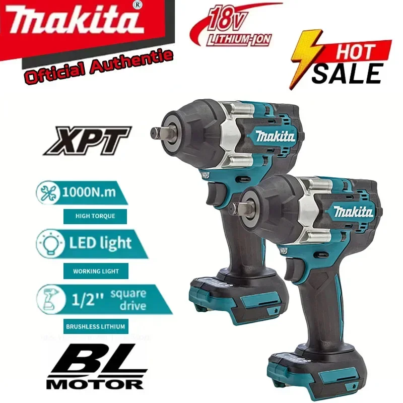 Makita-Brushless Electric Screwdriver Machine, Rechargeable Drill Driver, 18V Battery and Charger, DTW700 Drill Driller
Makita-Brushless Electric Screwdriver Machine, Rechargeable Drill Driver, 18V Battery and Charger, DTW700 Drill Driller