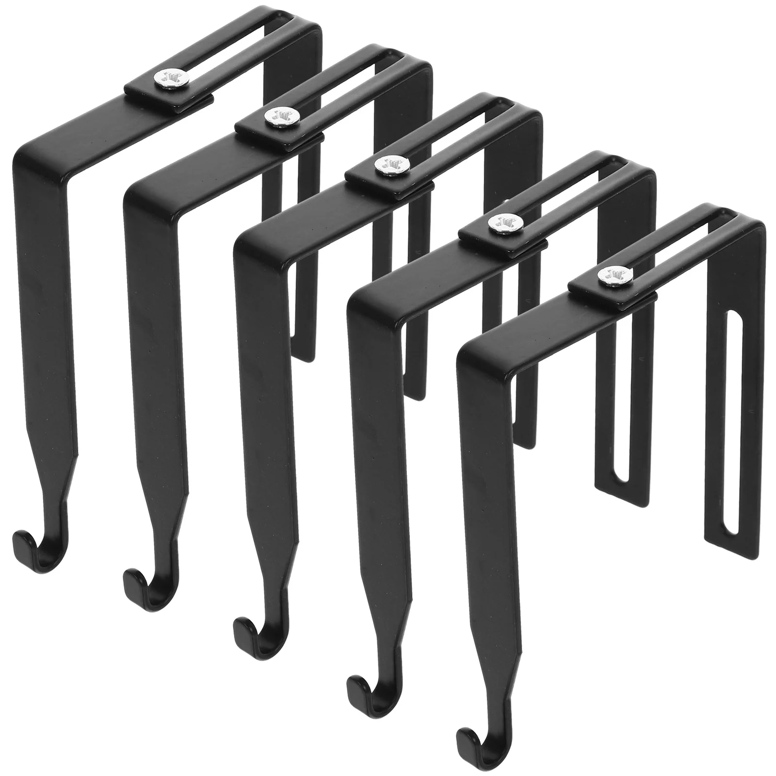 5 Pcs Wire Hangers Hook up Heavy Duty Clothes Rack Partition Coat Hooks for Hanging Adjustable
5 Pcs Wire Hangers Hook up Heavy Duty Clothes Rack Partition Coat Hooks for Hanging Adjustable