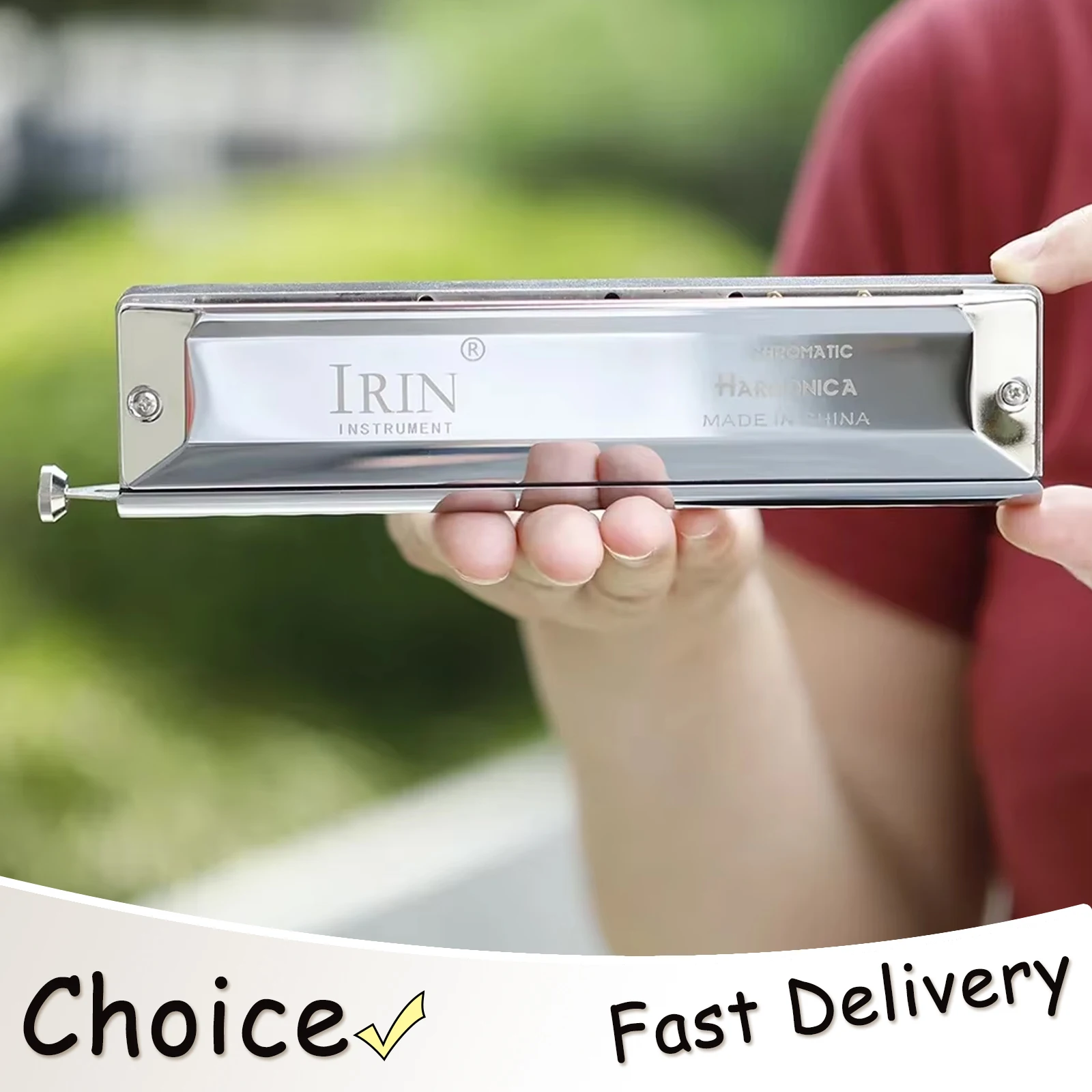 IRIN 16 Holes 64 Tones Harmonica Chromatic Scale Woodwind Instrument Tones Semitones Switching Mouth Organ Music Gift With Case
IRIN 16 Holes 64 Tones Harmonica Chromatic Scale Woodwind Instrument Tones Semitones Switching Mouth Organ Music Gift With Case