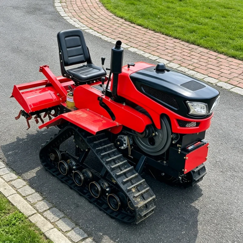 Customized EU Standard CE Certified Rotary Tiller, EMC Compliant Crawler-type Agricultural Tillage Machinery
Customized EU Standard CE Certified Rotary Tiller, EMC Compliant Crawler-type Agricultural Tillage Machinery