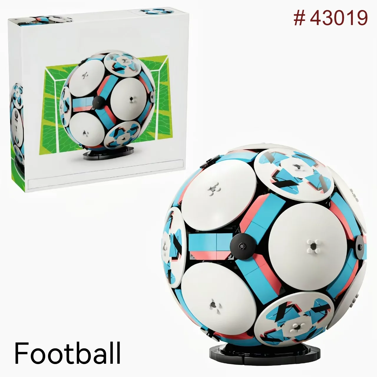 2026 Popular 1498pcs Soccer Ball Exercise Cup Football Replica Building Block Puzzle Model Toys For Birthday Ornament Gift
2026 Popular 1498pcs Soccer Ball Exercise Cup Football Replica Building Block Puzzle Model Toys For Birthday Ornament Gift