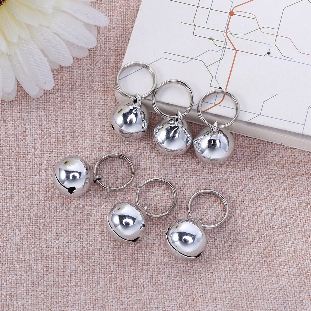 10Pcs 18mm Durable Metal Pet Bells With Ringing Sound Dog Cat Necklace Accessories Silver
10Pcs 18mm Durable Metal Pet Bells With Ringing Sound Dog Cat Necklace Accessories Silver