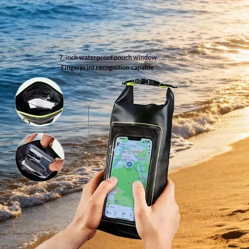 New 2L PVC Swimming Waterproof Bag Universal Waterproof Phone Cases BagTrekking Drifting Rafting Surfing Boating Storage Bag
New 2L PVC Swimming Waterproof Bag Universal Waterproof Phone Cases BagTrekking Drifting Rafting Surfing Boating Storage Bag