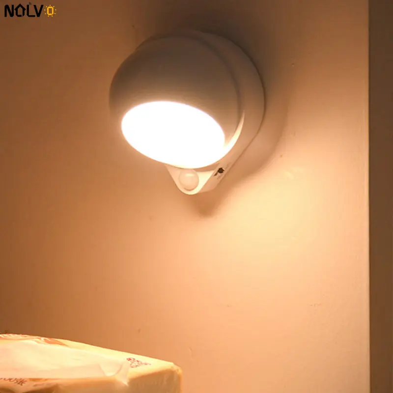 Creative Design Motion Sensor Led Night Light Usb Rechargeable Night Lamp Portable Wireless Bedroom Bedside Wall Light
Creative Design Motion Sensor Led Night Light Usb Rechargeable Night Lamp Portable Wireless Bedroom Bedside Wall Light