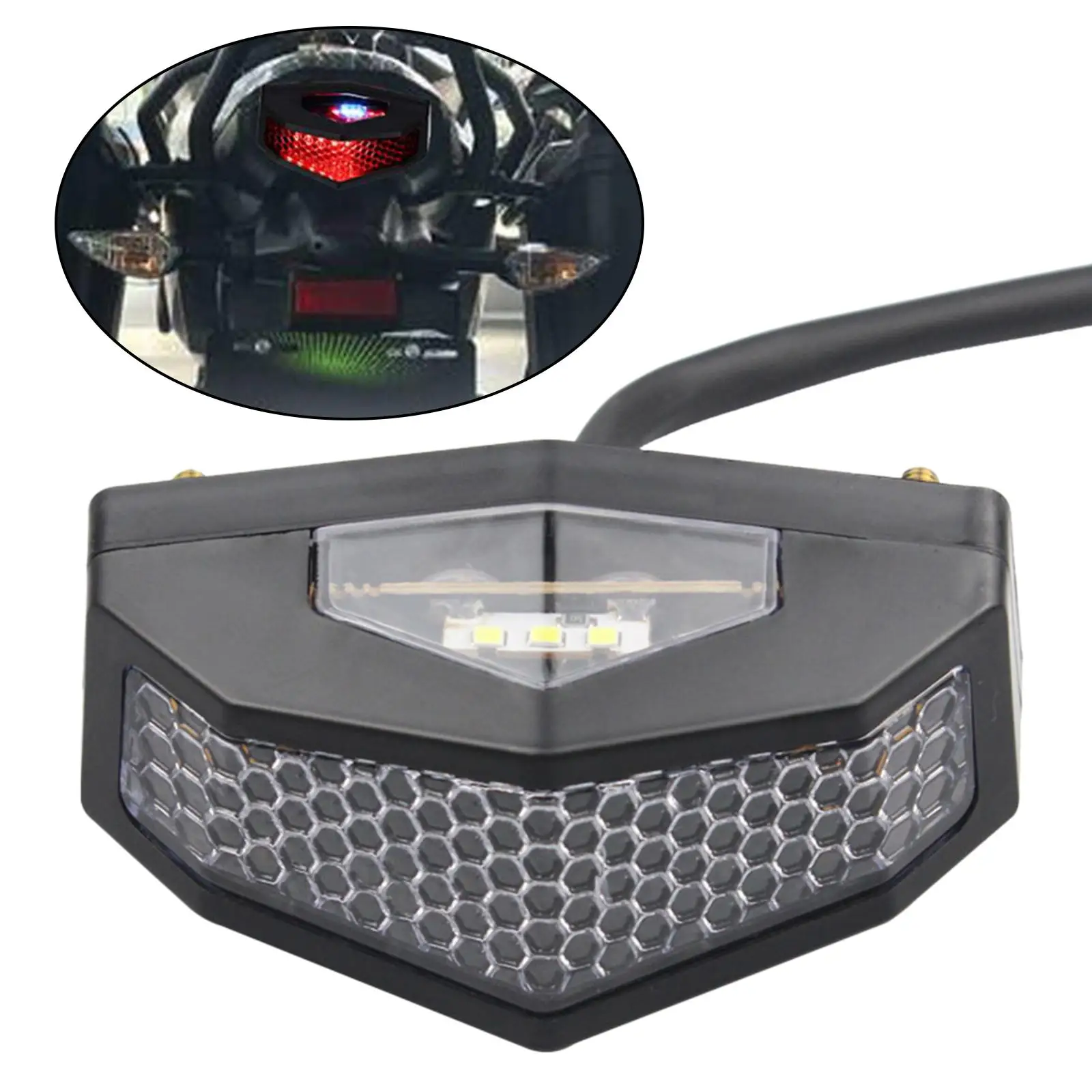 Universal Motorcycle LED Rear Brake Stop Indicator Lamp, Light Supplies Parts for Driving
Universal Motorcycle LED Rear Brake Stop Indicator Lamp, Light Supplies Parts for Driving