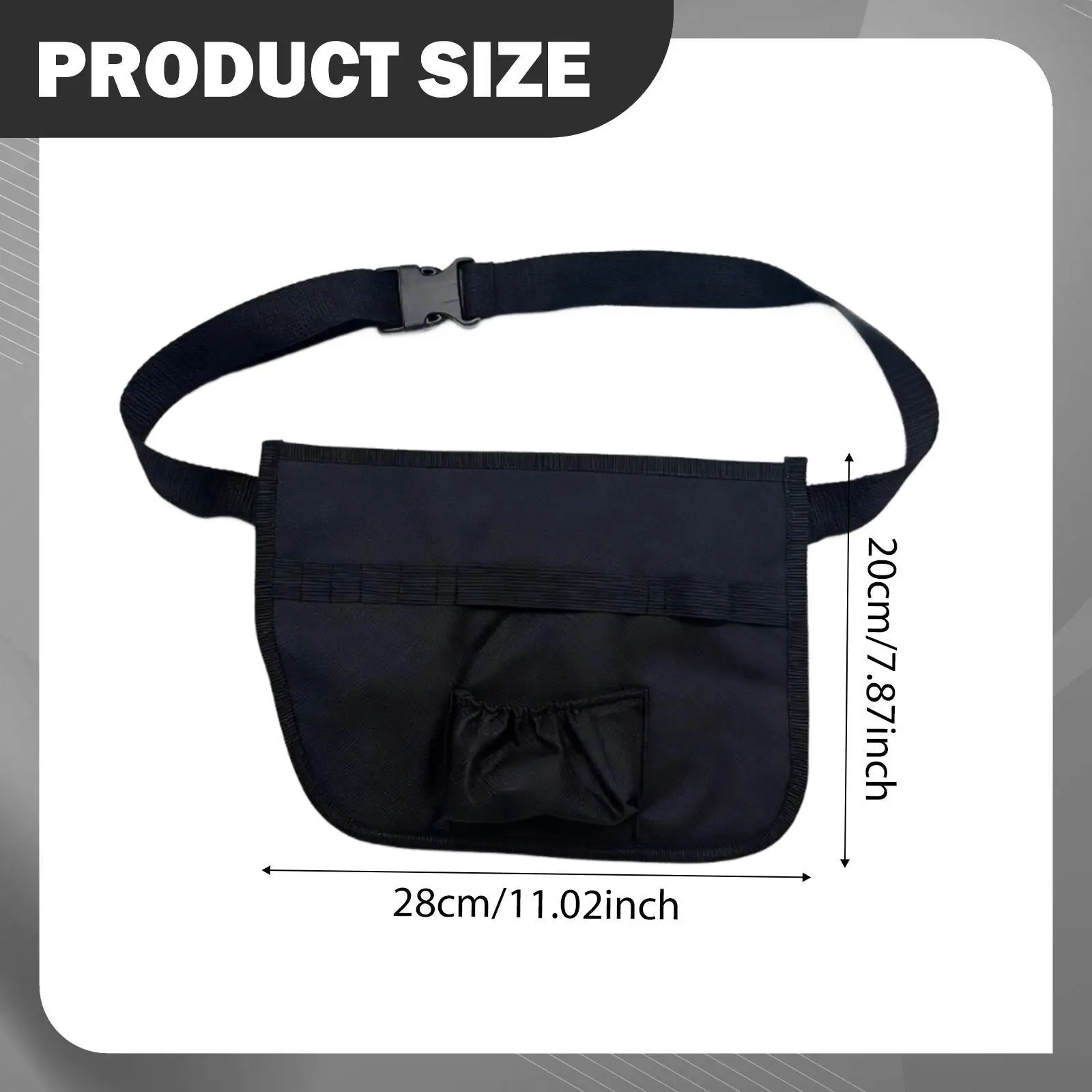 Tool Bag Heavy Duty Waist Pouch Adjustable Storage for Mechanic Electrician Gardener Garage Barn Father Gift
Tool Bag Heavy Duty Waist Pouch Adjustable Storage for Mechanic Electrician Gardener Garage Barn Father Gift