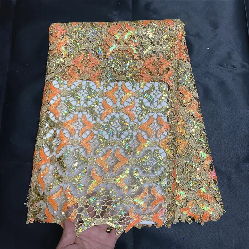 5 Yard Newest Hot Selling French Lace With Sequins African Tulle Cord Lace Net Embroidered Fabric For Wedding Party PS90303
5 Yard Newest Hot Selling French Lace With Sequins African Tulle Cord Lace Net Embroidered Fabric For Wedding Party PS90303