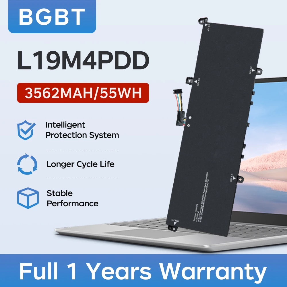 L19M4PDD L19C4PDD Battery for Lenovo ThinkBook 13S 14S G2 ITL ARE K3 ACN K3 K4 ITL Series SB10Z37619 5B10Z37617 15.44V 56Wh
L19M4PDD L19C4PDD Battery for Lenovo ThinkBook 13S 14S G2 ITL ARE K3 ACN K3 K4 ITL Series SB10Z37619 5B10Z37617 15.44V 56Wh