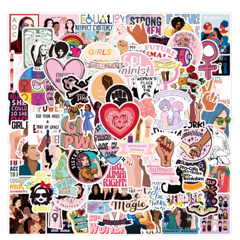 10/30/50/100pcs New Feminist Graffiti Speech Gift Stickers Phone Snowboard Laptop Luggage Fridge Guitar Toys Waterproof Kids
10/30/50/100pcs New Feminist Graffiti Speech Gift Stickers Phone Snowboard Laptop Luggage Fridge Guitar Toys Waterproof Kids