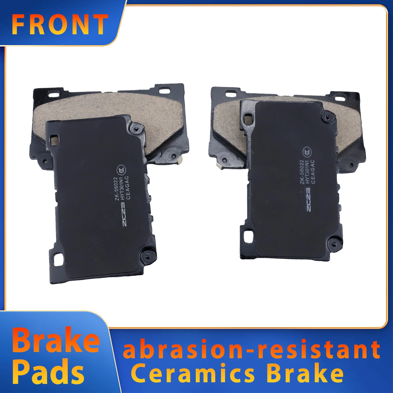 Front Brake Pad For ZEEKR 001 2020- LYNK&CO 03+(CS11) 2019- a05+ 2021- abrasion-resistant Ceramics Brake
Front Brake Pad For ZEEKR 001 2020- LYNK&CO 03+(CS11) 2019- a05+ 2021- abrasion-resistant Ceramics Brake