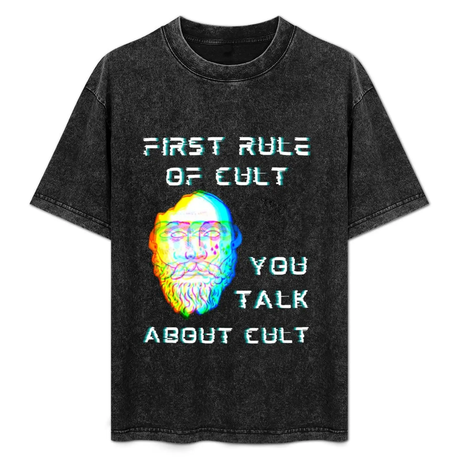CULT DAO T-Shirt Basic Simple Design Short Sleeve Shirt
CULT DAO T-Shirt Basic Simple Design Short Sleeve Shirt
