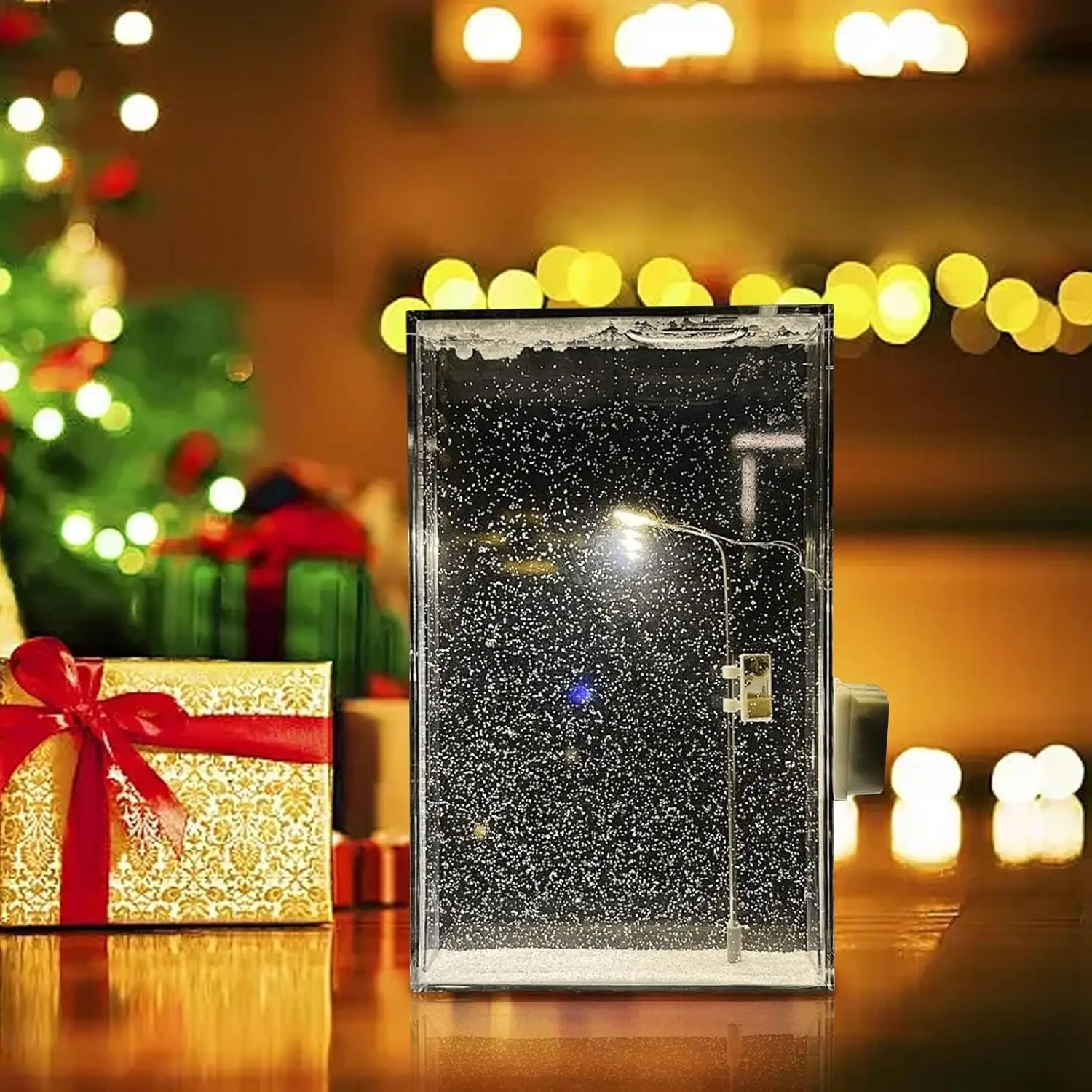Creative Snowy Night Flowing Hemp Handmade DIY Street Light Material Package Gift Couple Snow Scene Night Light Festival Decor
Creative Snowy Night Flowing Hemp Handmade DIY Street Light Material Package Gift Couple Snow Scene Night Light Festival Decor