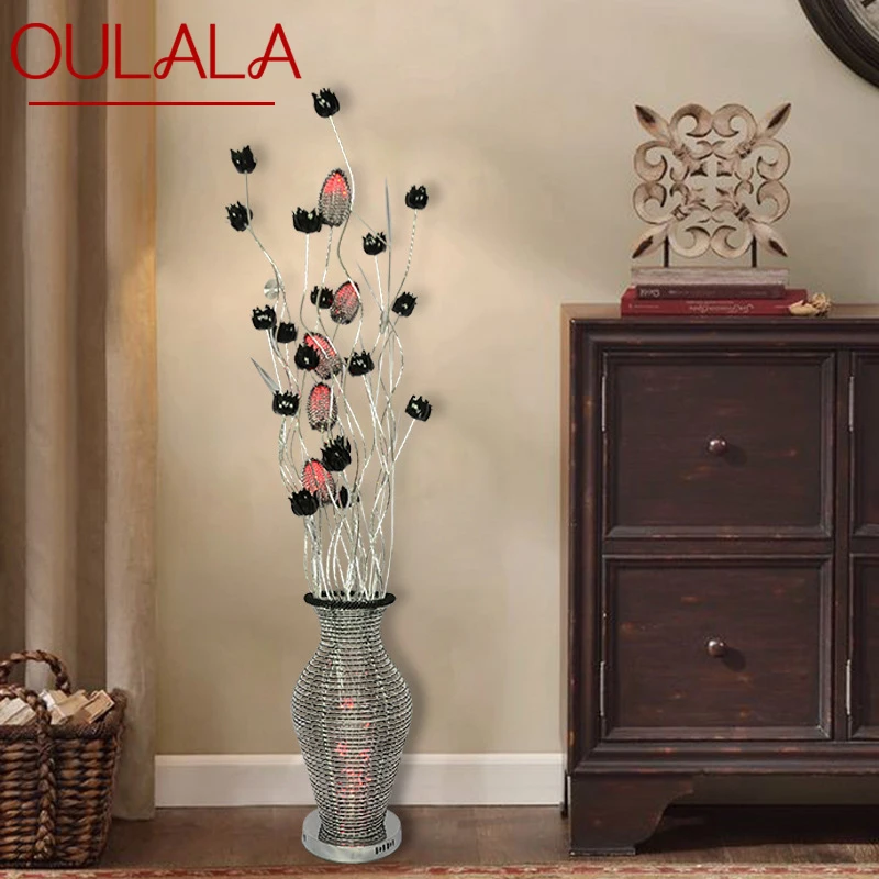 OULALA Modern Floor Lamp Fashionable Art Iiving Room Bedroom Hotel Engineering Aluminum Wire LED Decorative Standing Light
OULALA Modern Floor Lamp Fashionable Art Iiving Room Bedroom Hotel Engineering Aluminum Wire LED Decorative Standing Light