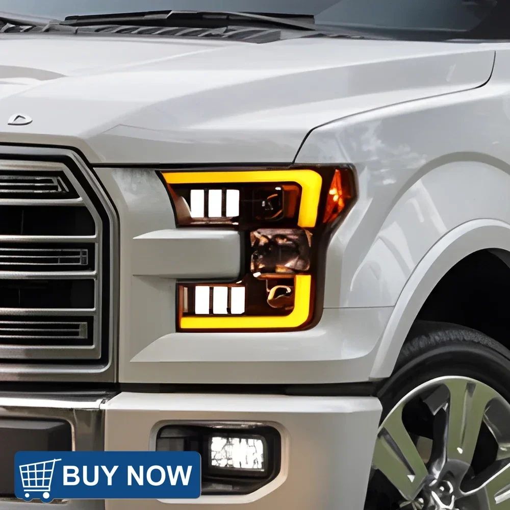 Car Front Lamps For Ford Raptor F150 2015-2017 LED Auto Headlights Assembly Upgrade High Quality Projector Lens Accessories
Car Front Lamps For Ford Raptor F150 2015-2017 LED Auto Headlights Assembly Upgrade High Quality Projector Lens Accessories