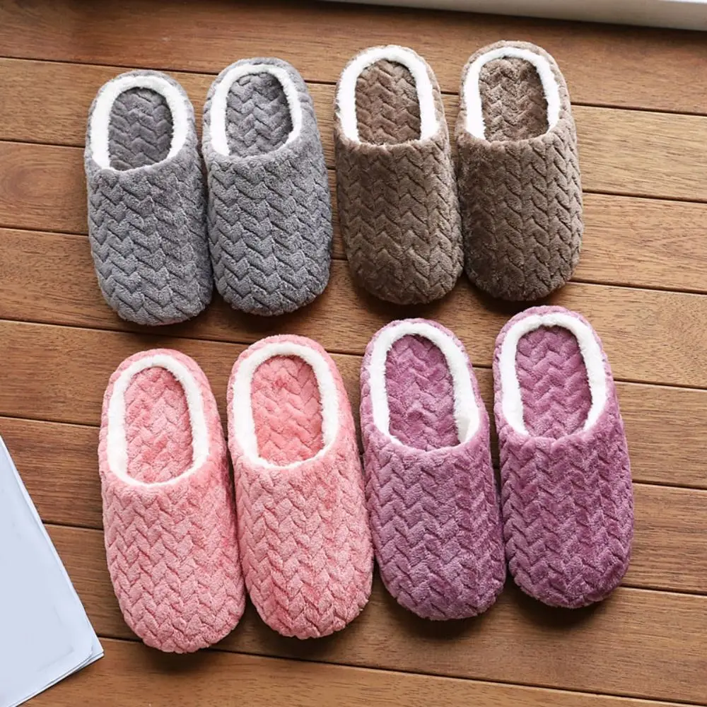 Comfortable Non-Slip Plush Warm Slippers Fluffy Thicken Winter Indoor Slippers Casual Homewear Shoes Home Silent Slippers Winter
Comfortable Non-Slip Plush Warm Slippers Fluffy Thicken Winter Indoor Slippers Casual Homewear Shoes Home Silent Slippers Winter