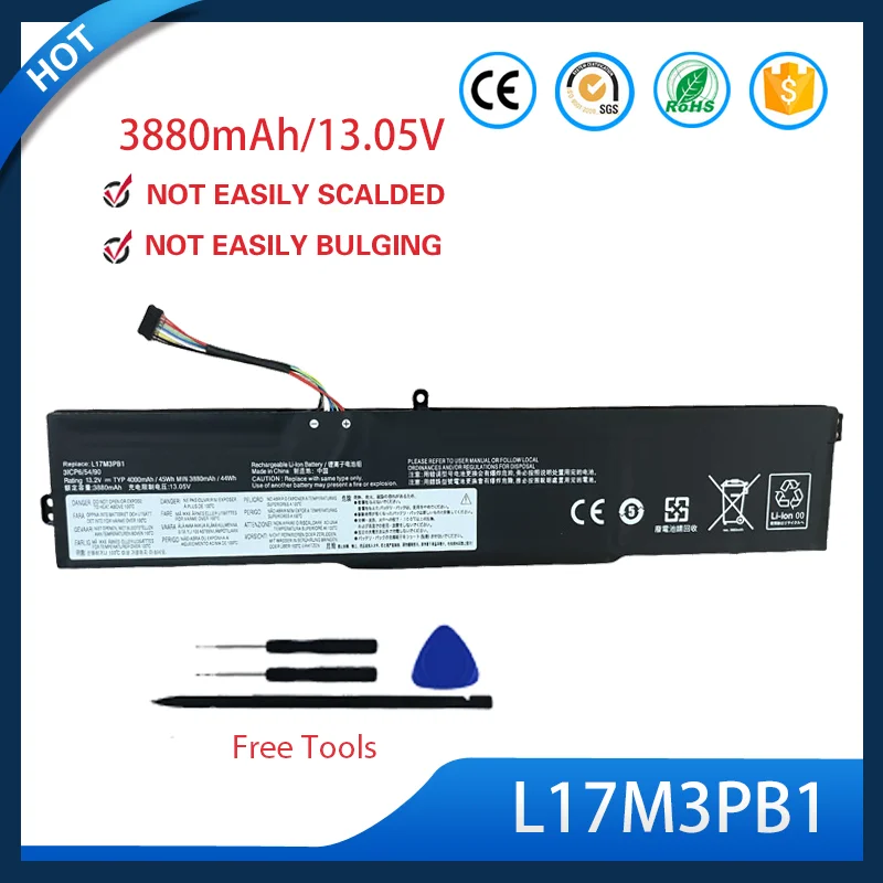 L17D3PB0 L17M3PB1 Battery For Lenovo IdeaPad 330-15ICH 330-17ICH 11.34V 45Wh 3900mAh
L17D3PB0 L17M3PB1 Battery For Lenovo IdeaPad 330-15ICH 330-17ICH 11.34V 45Wh 3900mAh