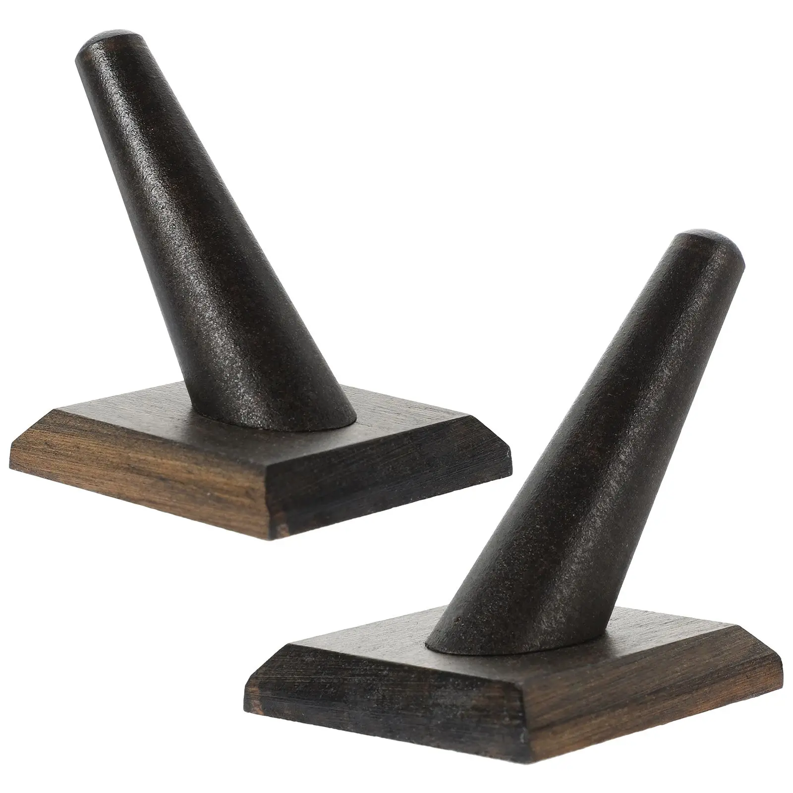 2 Pcs Ring Display Base Wooden Storage Jewelry Holder Pillar Stand Desktop Rings Bracket Necklace Wood Display
2 Pcs Ring Display Base Wooden Storage Jewelry Holder Pillar Stand Desktop Rings Bracket Necklace Wood Display