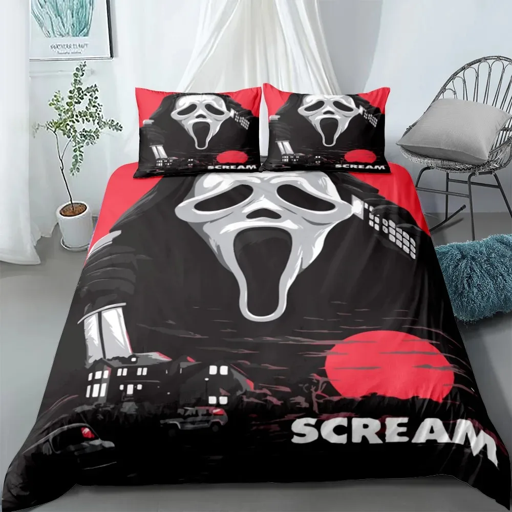 Scream Horror Night Duvet Cover Set Usa King Queen Double Full Twin Single Size Bed Linen Set
Scream Horror Night Duvet Cover Set Usa King Queen Double Full Twin Single Size Bed Linen Set