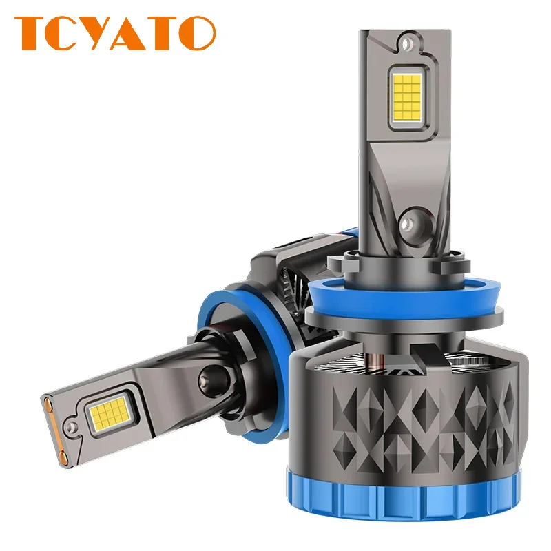 TCYATO Automotive bulb H11 h4 lens h7led lamp, high and low beam integrated double copper tube led
TCYATO Automotive bulb H11 h4 lens h7led lamp, high and low beam integrated double copper tube led