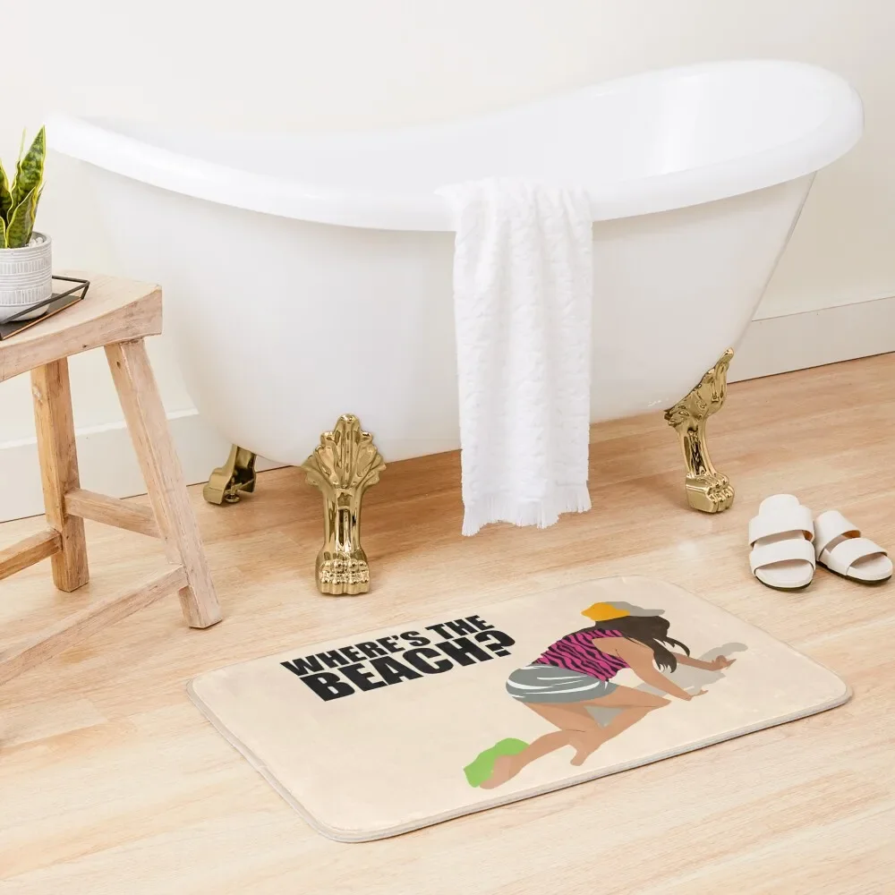 Snooki Where's the Beach Bath Mat Living Room Rugs Bathroom Kit Bath Accessories Bath Room Acessories Mat 
Snooki Where's the Beach Bath Mat Living Room Rugs Bathroom Kit Bath Accessories Bath Room Acessories Mat