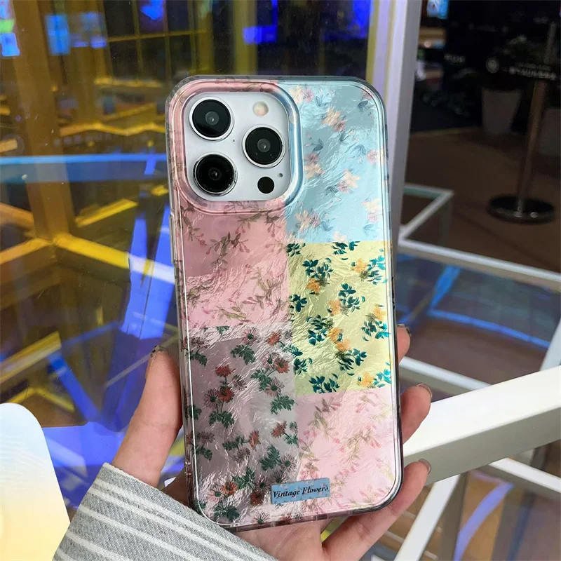 Floral Patchwork Vortex Pattern Phone Case For iPhone 15 14 13 16 Pro Max 16E 16 12 11 XS Max X XR 7 8 Plus SE2 Shockproof Cover
Floral Patchwork Vortex Pattern Phone Case For iPhone 15 14 13 16 Pro Max 16E 16 12 11 XS Max X XR 7 8 Plus SE2 Shockproof Cover
