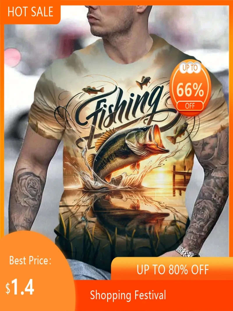 Summer Fishing Man T-shirts 3D Printed Men's/Women's Streetwear Fashion Short Sleeve O-Neck T shirt Oversized Tops Tees Clothing
Summer Fishing Man T-shirts 3D Printed Men's/Women's Streetwear Fashion Short Sleeve O-Neck T shirt Oversized Tops Tees Clothing