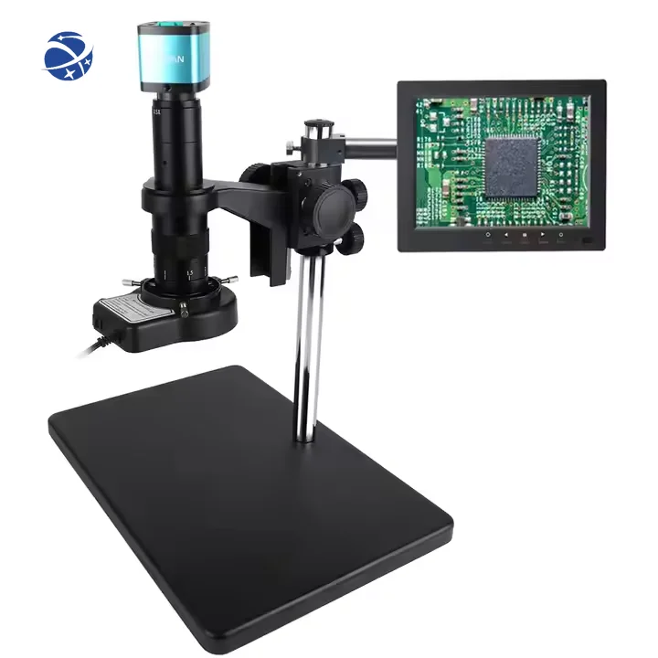48MP 4K Camera Monocular Microscope 180X Lens 10.1 Inch Display Big Base Offering High Resolution Visualization Phone Repair
48MP 4K Camera Monocular Microscope 180X Lens 10.1 Inch Display Big Base Offering High Resolution Visualization Phone Repair