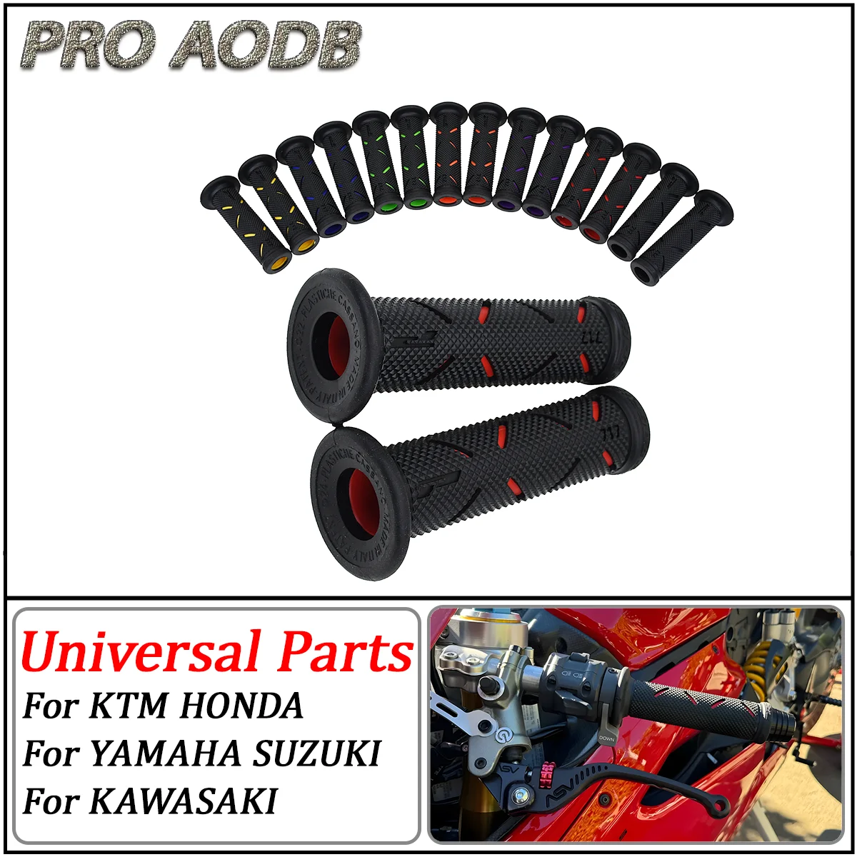 Motorbike Grip Rubber Non-slip Universal Motorcycle Cover Handlebar DIY Accessories For Honda Suzuki Ducati Benelli
Motorbike Grip Rubber Non-slip Universal Motorcycle Cover Handlebar DIY Accessories For Honda Suzuki Ducati Benelli