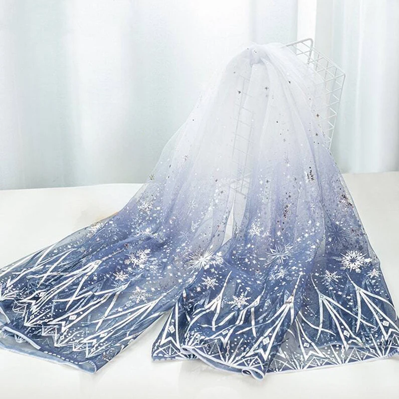 1 Yard 1.5m Snowflake Gradient Tulle Fabric – Pink/Blue, for Kids’ Dresses & DIY, Elegant Vintage Cute Style
1 Yard 1.5m Snowflake Gradient Tulle Fabric – Pink/Blue, for Kids’ Dresses & DIY, Elegant Vintage Cute Style