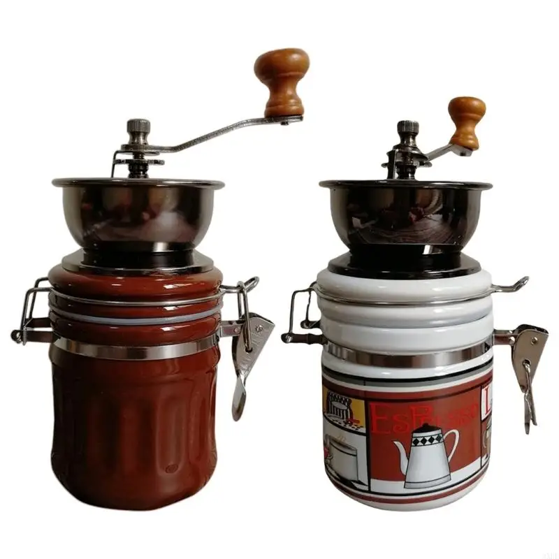 Vintege Handheld Coffee Grinder with Adjustable Coarseness for Ground Coffee at Homes or Travels
Vintege Handheld Coffee Grinder with Adjustable Coarseness for Ground Coffee at Homes or Travels