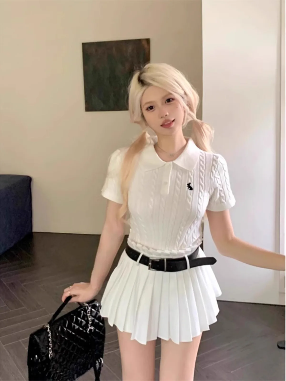 Korean Sle ort Sve Ne Knitted Sweater Women Spring Summer Slim Fit Young Looking Ele Top Twist Knitwear
Korean Sle ort Sve Ne Knitted Sweater Women Spring Summer Slim Fit Young Looking Ele Top Twist Knitwear