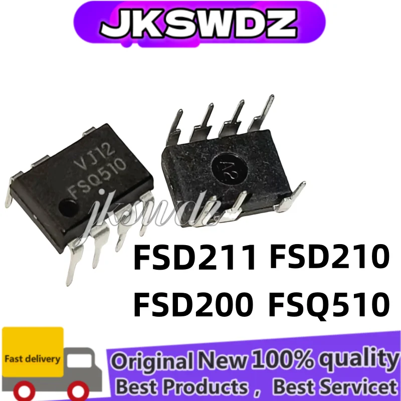 (5piece) New FSD211 FSD210 FSD200 FSQ510 DIP Chipset
(5piece) New FSD211 FSD210 FSD200 FSQ510 DIP Chipset