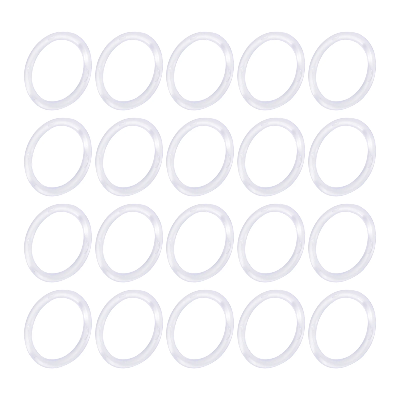 20Pcs Round Handle Replacement for Handbag Premium Plastic DIY Bag Handles Clear Smooth Purse Making Accessories
20Pcs Round Handle Replacement for Handbag Premium Plastic DIY Bag Handles Clear Smooth Purse Making Accessories