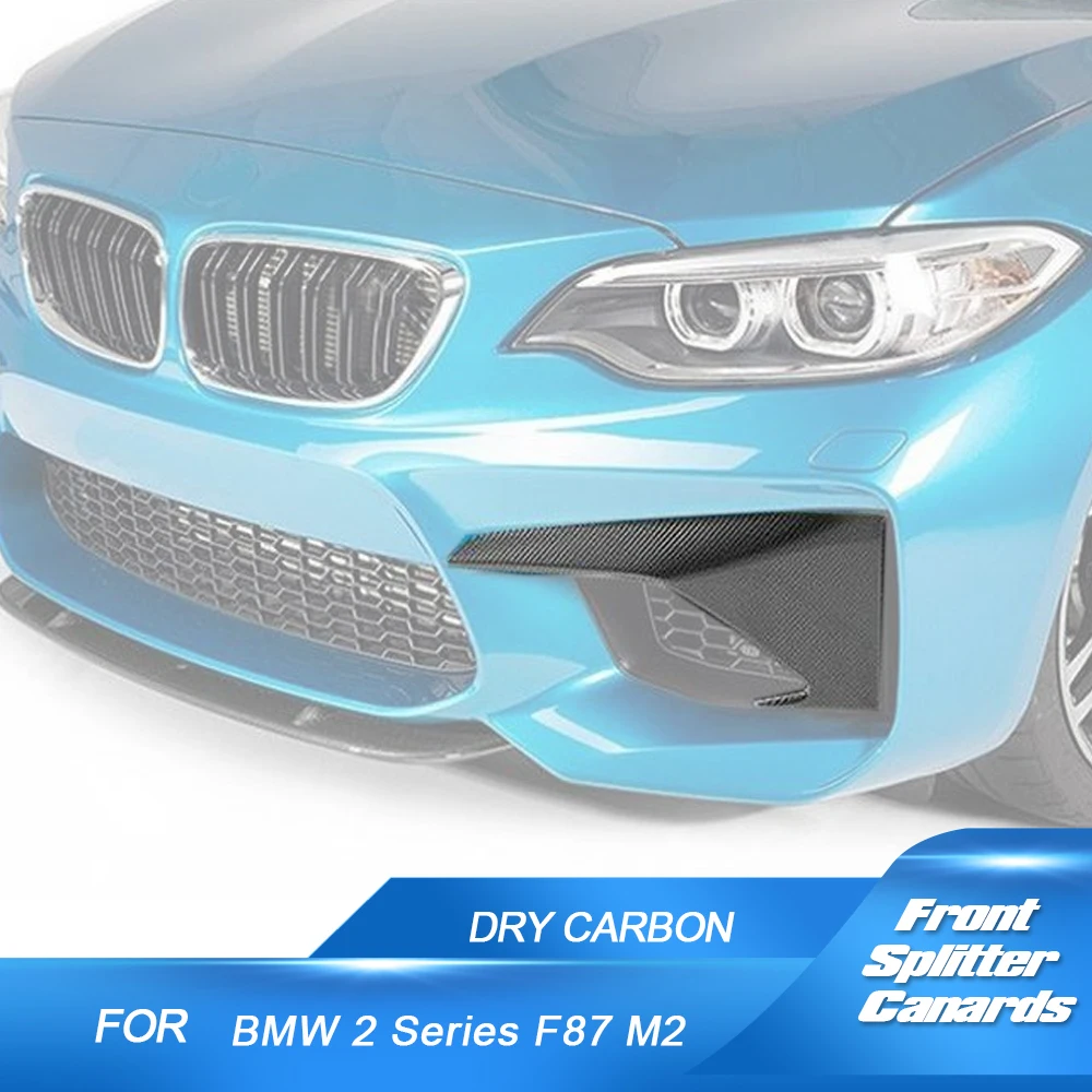 Fog Lamp Cover Trim for BMW F87 M2 2016 2017 2018 Carbon Fiber Car Front Bumper Upper Splitters Lip Canards Fins Winglets
Fog Lamp Cover Trim for BMW F87 M2 2016 2017 2018 Carbon Fiber Car Front Bumper Upper Splitters Lip Canards Fins Winglets
