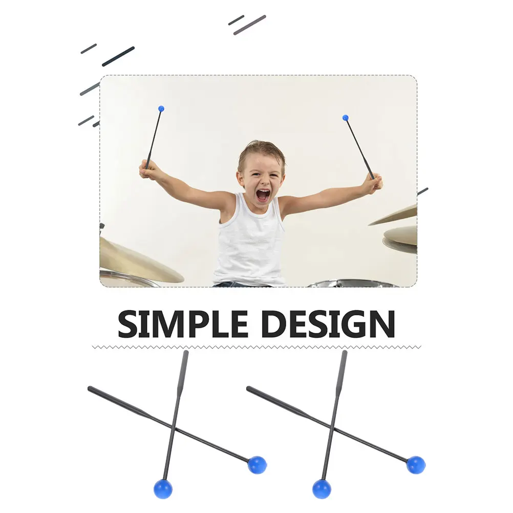 2 Pairs Children's Drumsticks Vibraphone Mallets Music Performance Xylophone Percussion Abs
2 Pairs Children's Drumsticks Vibraphone Mallets Music Performance Xylophone Percussion Abs