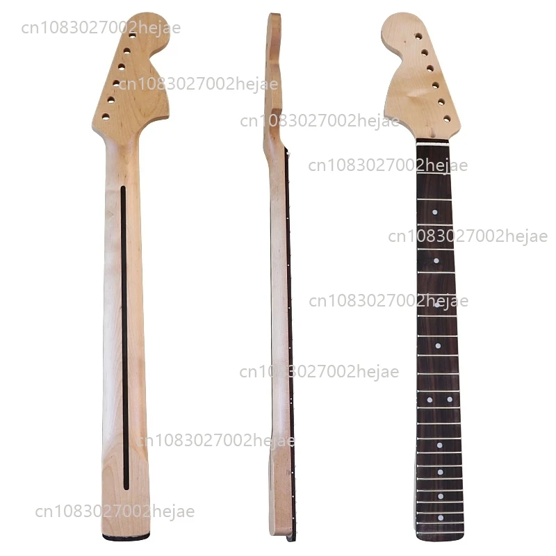 ST22 fret 6-string left-hand neck big head backhand handle, plus maple rose wood fretboard electric guitar modified instrument
ST22 fret 6-string left-hand neck big head backhand handle, plus maple rose wood fretboard electric guitar modified instrument