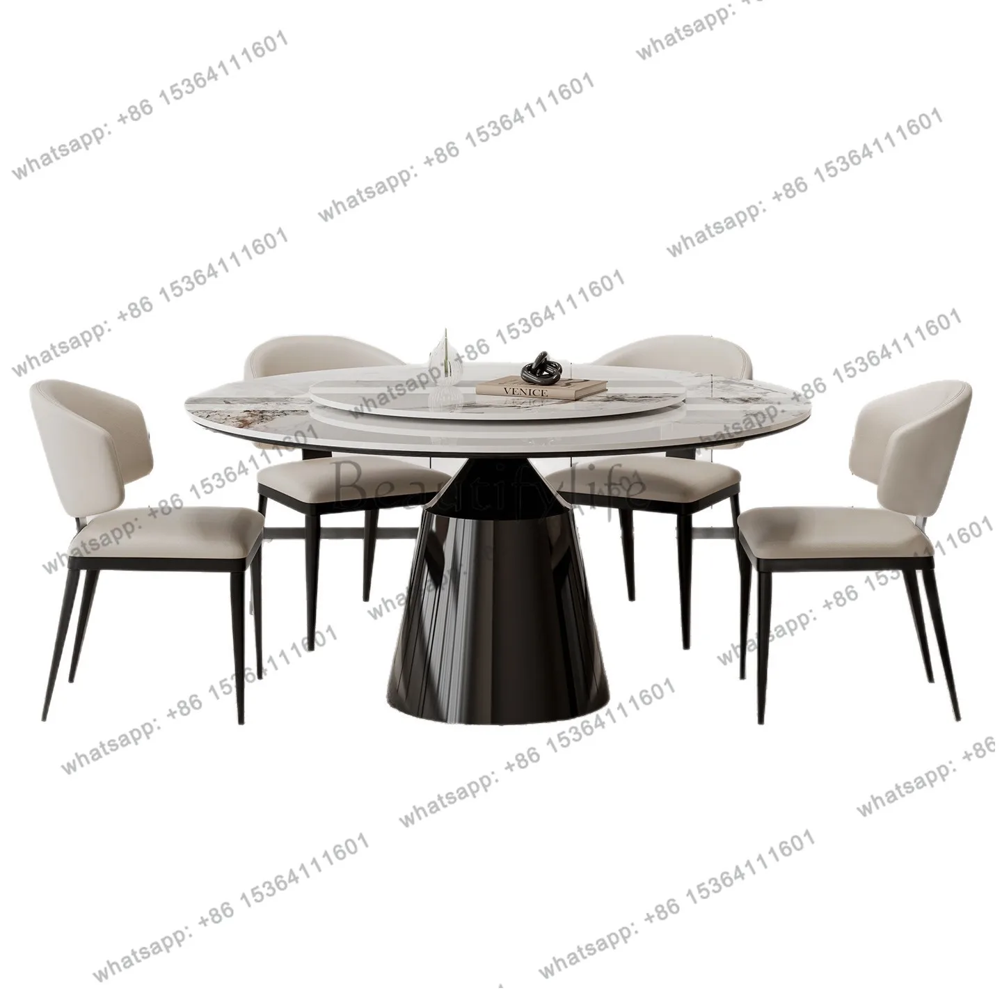 Slate dining table round light luxury modern simple household small apartment Italian minimalist style
Slate dining table round light luxury modern simple household small apartment Italian minimalist style