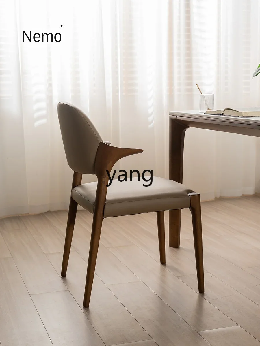 LTT Modern Simple Solid Wood Back Chair Armchair Home Office Desk Chair
LTT Modern Simple Solid Wood Back Chair Armchair Home Office Desk Chair