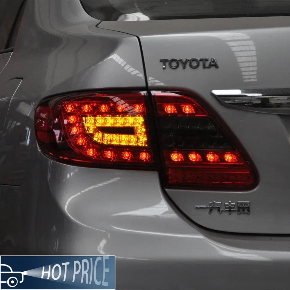 Для Toyota Corolla 2011-2013 авто задние фонари высокая конфигурация противотуманные тормозные указатели поворота аксессуары светодиодные задние фонари автомобиля в сборе
Для Toyota Corolla 2011-2013 авто задние фонари высокая конфигурация противотуманные тормозные указатели поворота аксессуары светодиодные задние фонари автомобиля в сборе