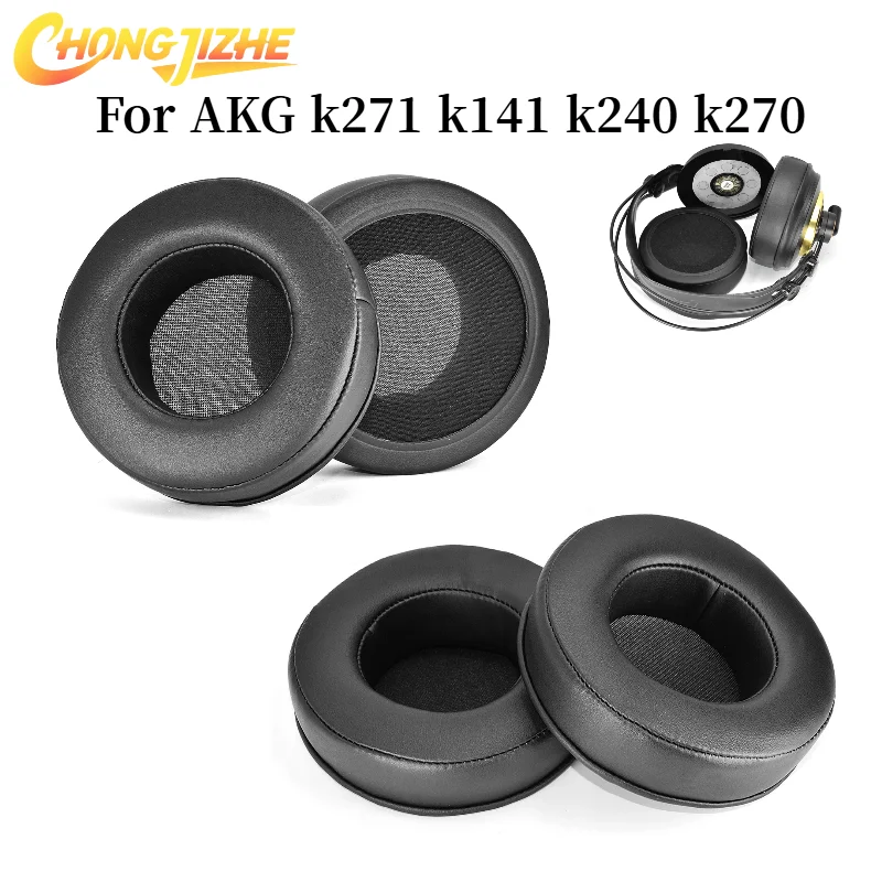 CHONGJIZHE Replacement Earpads For AKG k271 k141 k240 k270 Earmuffs Ultra-soft Sponge Cushion Cover Repair Parts Headphone
CHONGJIZHE Replacement Earpads For AKG k271 k141 k240 k270 Earmuffs Ultra-soft Sponge Cushion Cover Repair Parts Headphone