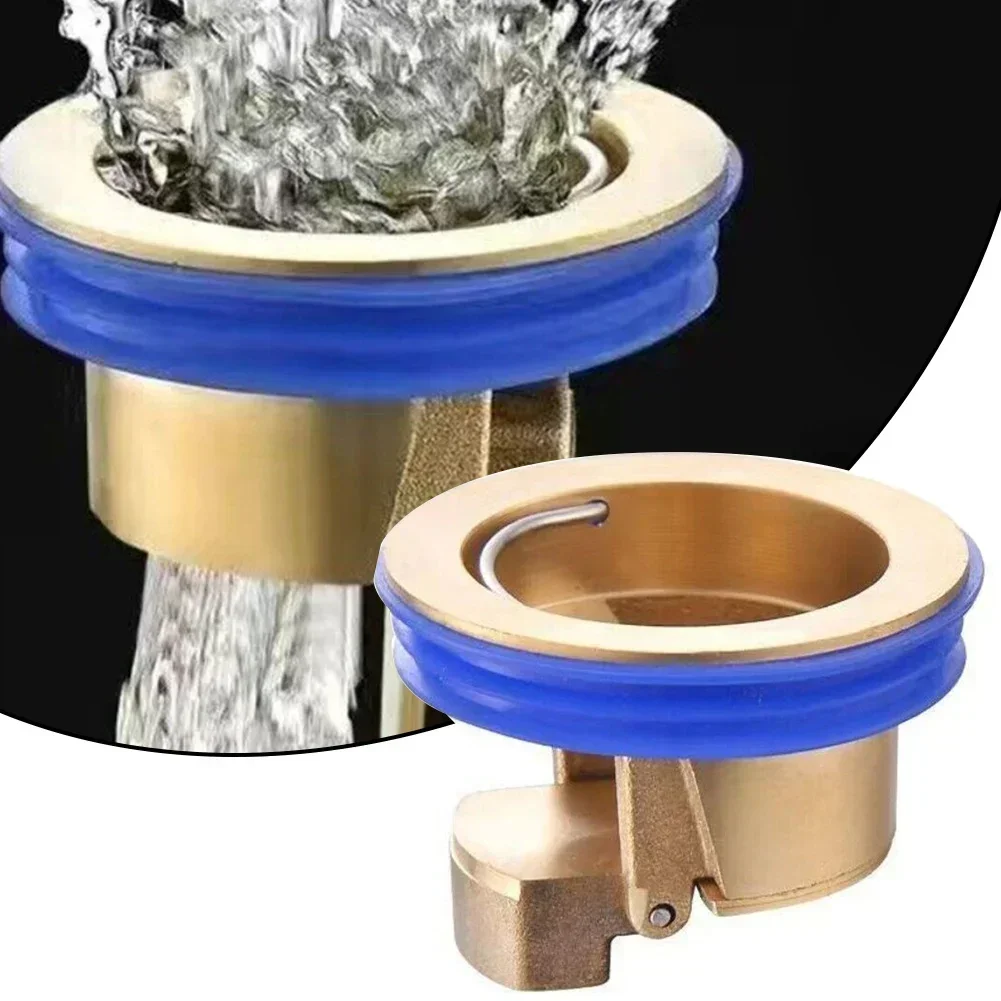 Sewer Strainer Plug, Way Valve Shower Drainer, Anti Defection Drain Cover, Suitable for Pipes and Tubes Copper Material
Sewer Strainer Plug, Way Valve Shower Drainer, Anti Defection Drain Cover, Suitable for Pipes and Tubes Copper Material