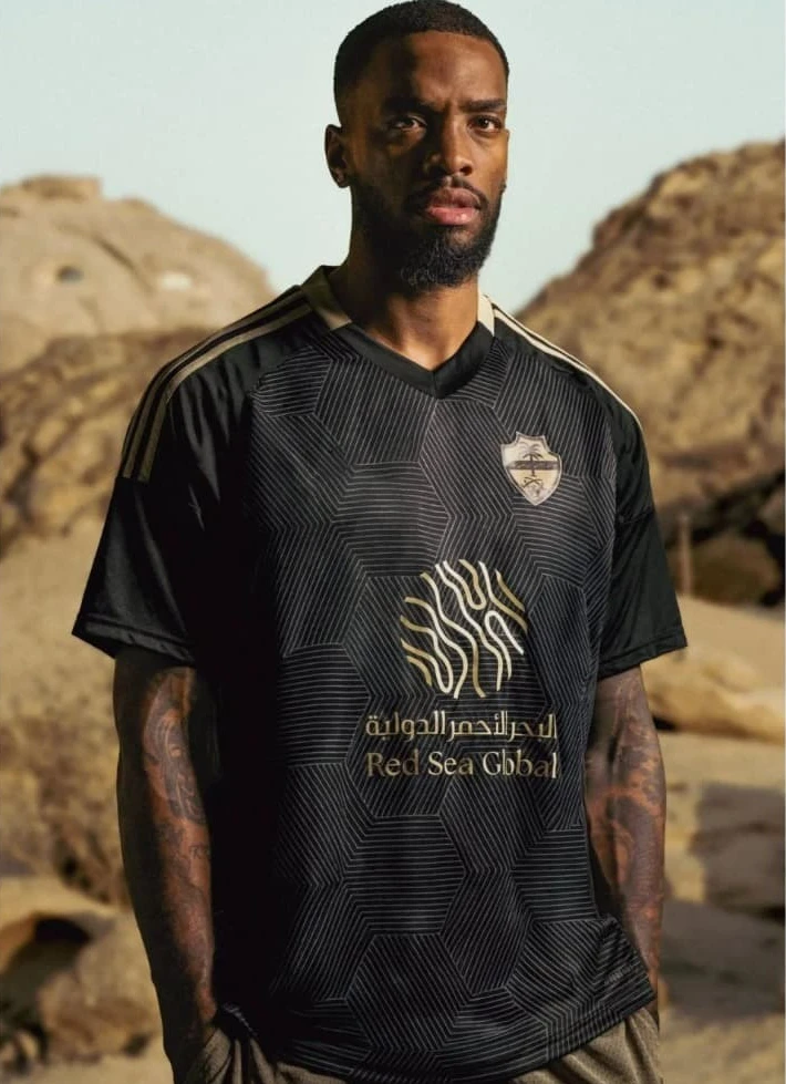 2025 Hot-selling New Jeddah National Football Shirt Men Fashion Printed Third Shirt Outdoor Training Loose Quick-drying T-shirt
2025 Hot-selling New Jeddah National Football Shirt Men Fashion Printed Third Shirt Outdoor Training Loose Quick-drying T-shirt